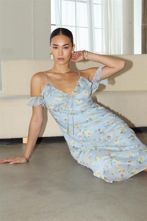 Floral Slip Maxi Dress – Clover Tiger