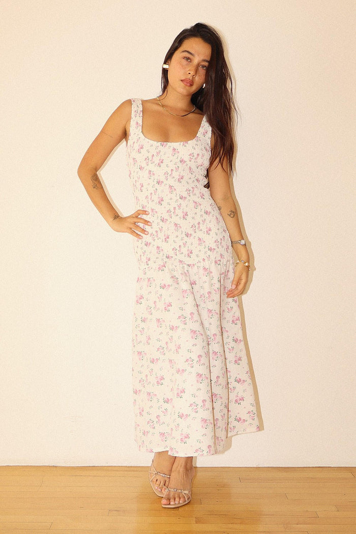 Square Neck Maxi Dress
